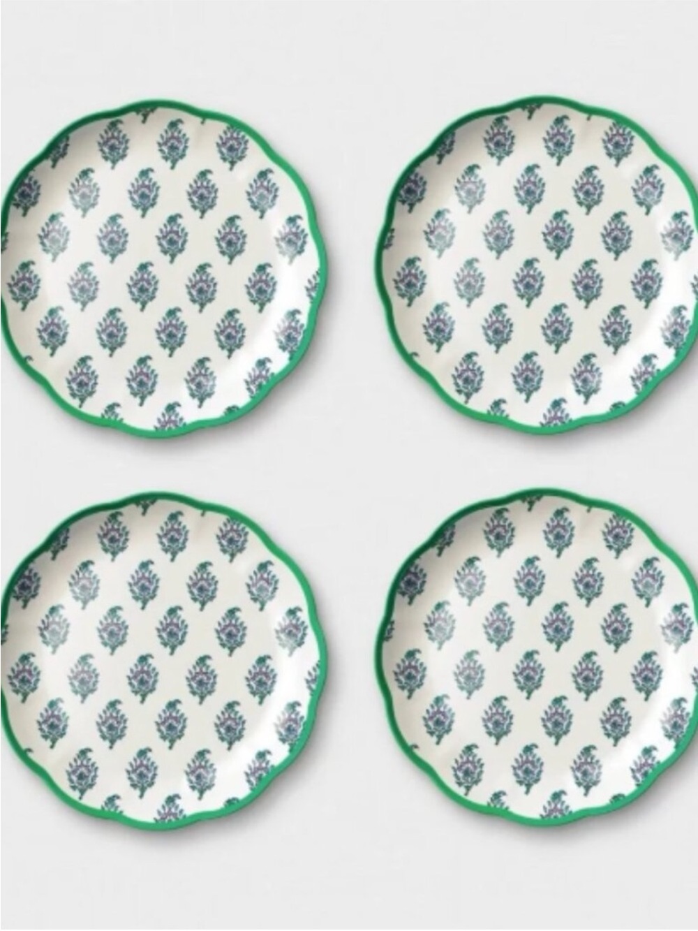 Roller Rabbit x Target Salad Plates - Picture 3 of 6